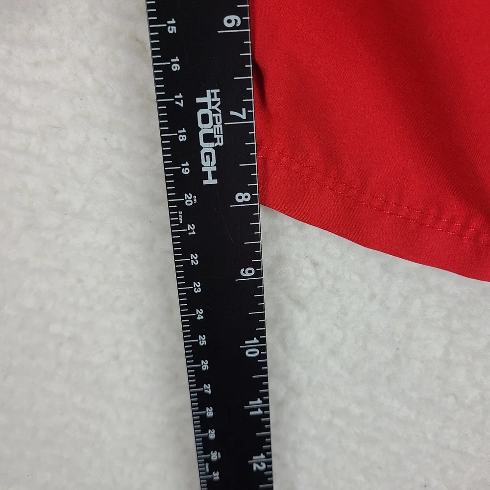 Hurley Board Shorts Mens 38 Red Solid 9